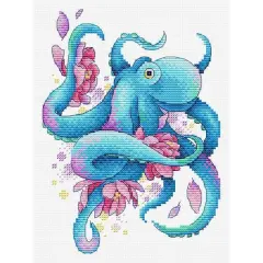 MP Studia Octopus Cross Stitch Kit