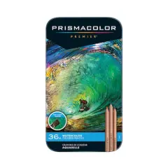 Prismacolor&reg; Premier&reg; 36 Color Watercolor Pencil Set