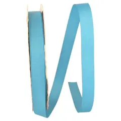 JAM Paper 7/8" x 100yd. Grosgrain Ribbon Turquoise