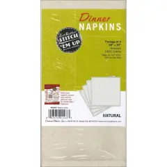 Aunt Martha's&reg; Natural Napkin, 4ct.