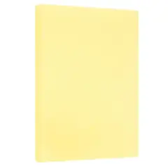 JAM Paper Tabloid Cover 11" x 17" Extra Heavyweight 110lb. Cardstock, 50 Sheets Canary Yellow