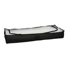 Household Essentials Under Bed Storage Bag Black
