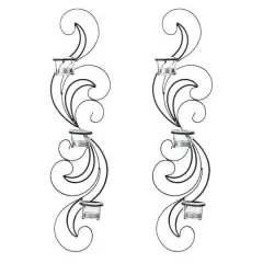 24.5'' Wisp Candle Wall Sconce, 2ct.