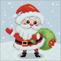 Crafting Spark Little Santa Diamond Painting Kit