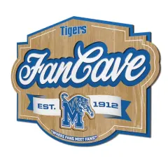 NCAA Fan Cave Sign Memphis Tigers