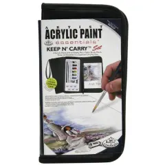 Royal & Langnickel&reg; Essentials&trade; Keep N' Carry&trade; 11 Piece Acrylic Painting Set