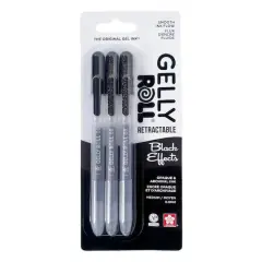 Sakura&reg; Gelly Roll&reg; Black Effects 0.8mm Gel Pen Set