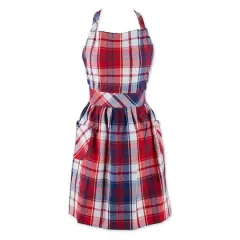 DII&reg; Americana Red Plaid Apron