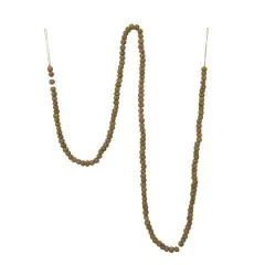 6ft. Wool Felt Ball Garland Tan