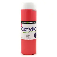 Daler-Rowney&reg; Graduate Acrylic, 500mL Metallic Red