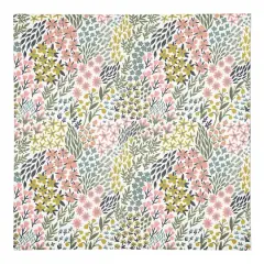 Funky Floral 10" x 10" Cotton Twill Napkin