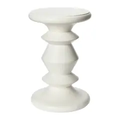 Hello Honey&reg; Berns Mid-Century Modern Solid Mango Table with Flat Top White