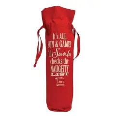 Personality Case&trade; Red Fun & Games Wine Bag