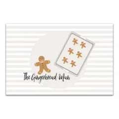 The Gingerbread Man 24x36 Canvas Wall Art