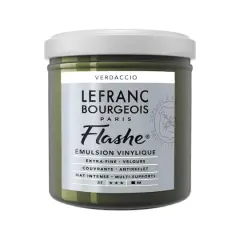 Lefranc & Bourgeois Flashe&reg; Matte Artist's Color, 125mL Verdaccio