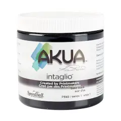 Akua&reg; Intaglio&reg; Ink, 8oz. Bone Black