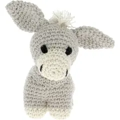 Hoooked Joe the Grey Donkey DIY Crochet Kit