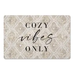 Cozy Vibes Only Floor Mat, 18" x 27"