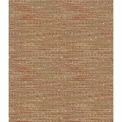 RoomMates Tabby Peel & Stick Wallpaper Red and Taupe