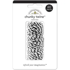 Doodlebug Design Inc.&trade; 20yd. Chunky Twine&trade; Beetle Black