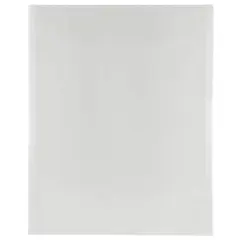 JAM Paper 11" x 14" Clear Plastic Tuck Flap Closure Envelopes, 12ct.