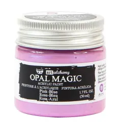 Finnabair&reg; Art Alchemy Opal Magic Acrylic Paint, 1.7oz. Pink-Blue