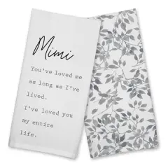 Mimi I've Loved You My Entire Life Cotton Twill Tea Towel Set