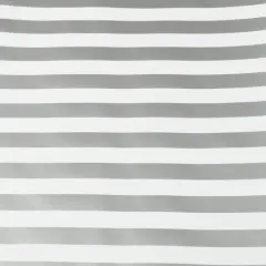 JAM Paper Striped Gift Wrap Silver and White