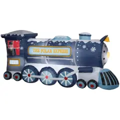 9ft. Airblown&reg; Inflatable Polar Express Train