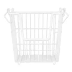 DII&reg; Large Square Metal Basket White