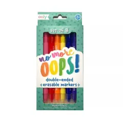 OOLY Double-Ended Erasable Markers, 8ct.