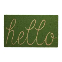 DII&reg; Hello Doormat Green Apple