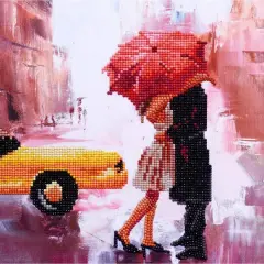 Diamond Art Intermediate Goodbye Taxi Kit