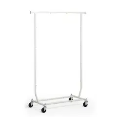 SunnyPoint Commercial Garment Rack White