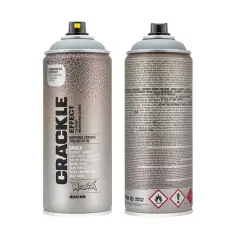 Montana&trade; Cans Crackle Effect Spray Paint, 400mL Squirrel Grey