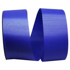 The Ribbon Roll 2.25" x 50yd. Grosgrain Allure Solid Ribbon Royal
