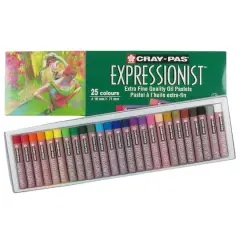 Sakura Cray-Pas Expressionist Oil Pastel Set, 25-Colors