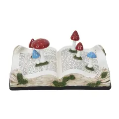 11" Book with Mushrooms Tabletop D&eacute;cor by Ashland&reg;