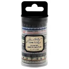 Tim Holtz&reg; Idea-Ology&reg; Trims Design Tape, 12ct.