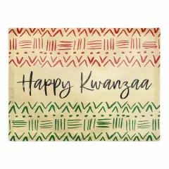 Happy Kwanzaa Print Placemat