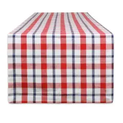 DII&reg; 72" American Plaid Table Runner