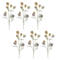 27.5" Thistle Foliage Sprays, 6ct.