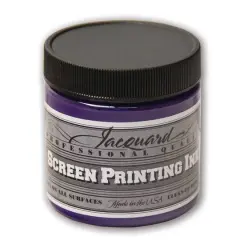 Jacquard Professional Screen Printing Ink, 4oz. Opaque Violet