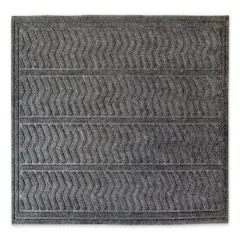 DII&reg; Dark Gray Chevron Hog Mat
