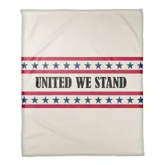 United We Stand Coral Fleece Blanket