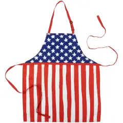31.5" Adjustable Stars & Stripes Americana Cooking Apron