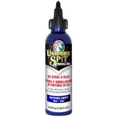 Unicorn SPiT&reg; Sparkling Gel Stain & Glaze Sapphire Swift
