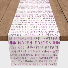 Easter Stuff Runner 16" x 72" Cotton Twill Runner