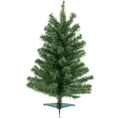 24" Unlit Traditional Mini Pine Artificial Christmas Tree