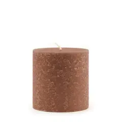 Root Candles 3" x 3" Unscented Timberline&trade; Pillar Candle Portobello
